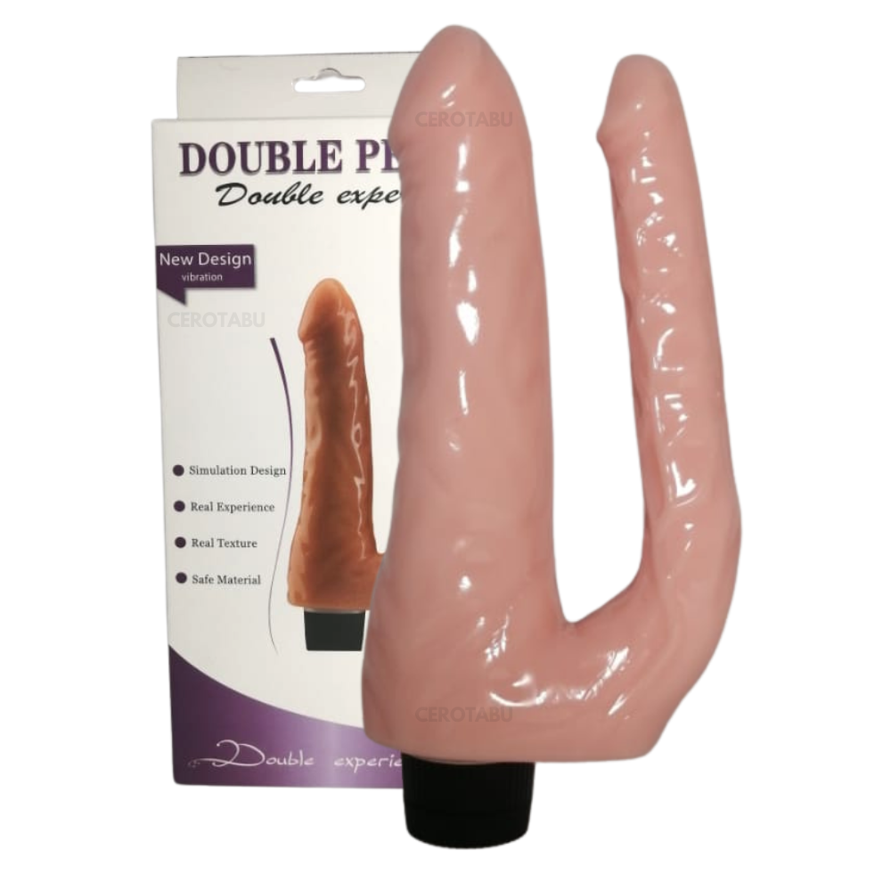 Vibrador Vaginal Anal Consolador Doble Penetración